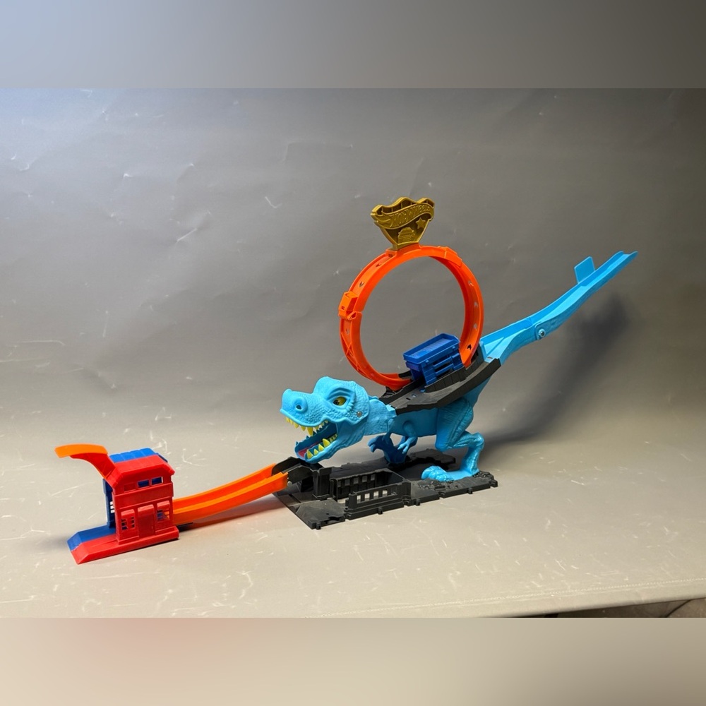 Mattel Hot Wheels City T-Rex Chomp Down Playset